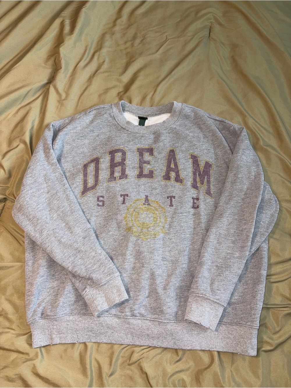 wild fable Gray 'DREAM STATE' Crewneck Sweatshirt